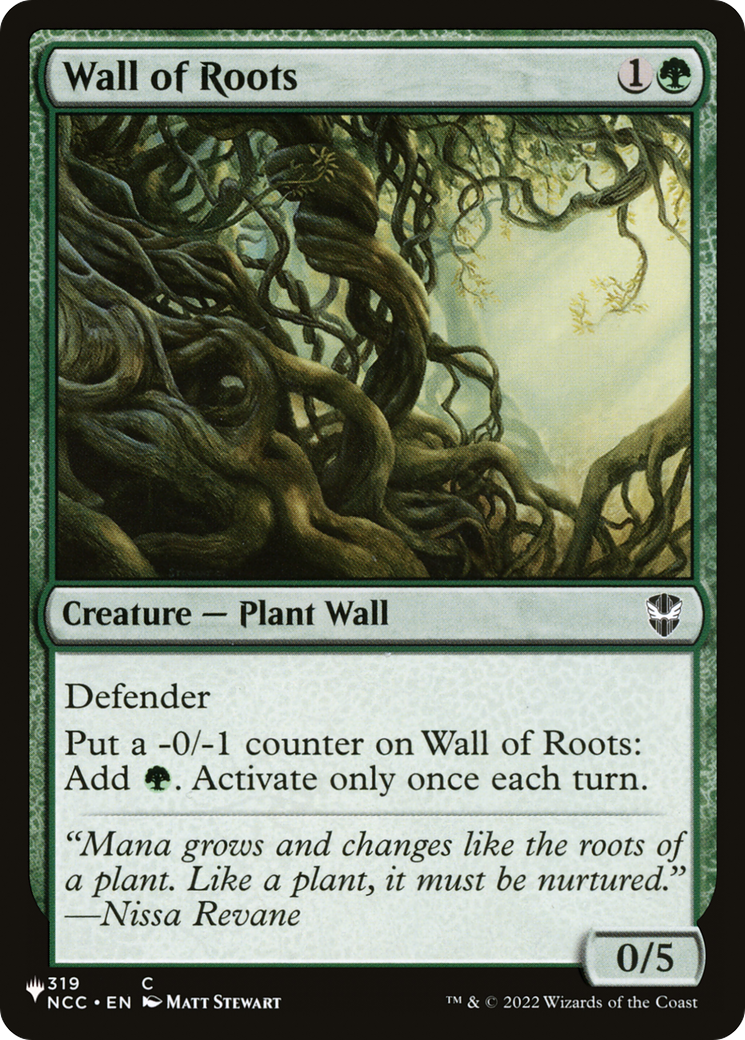 Wall of Roots [The List Reprints] | Gate City Games LLC