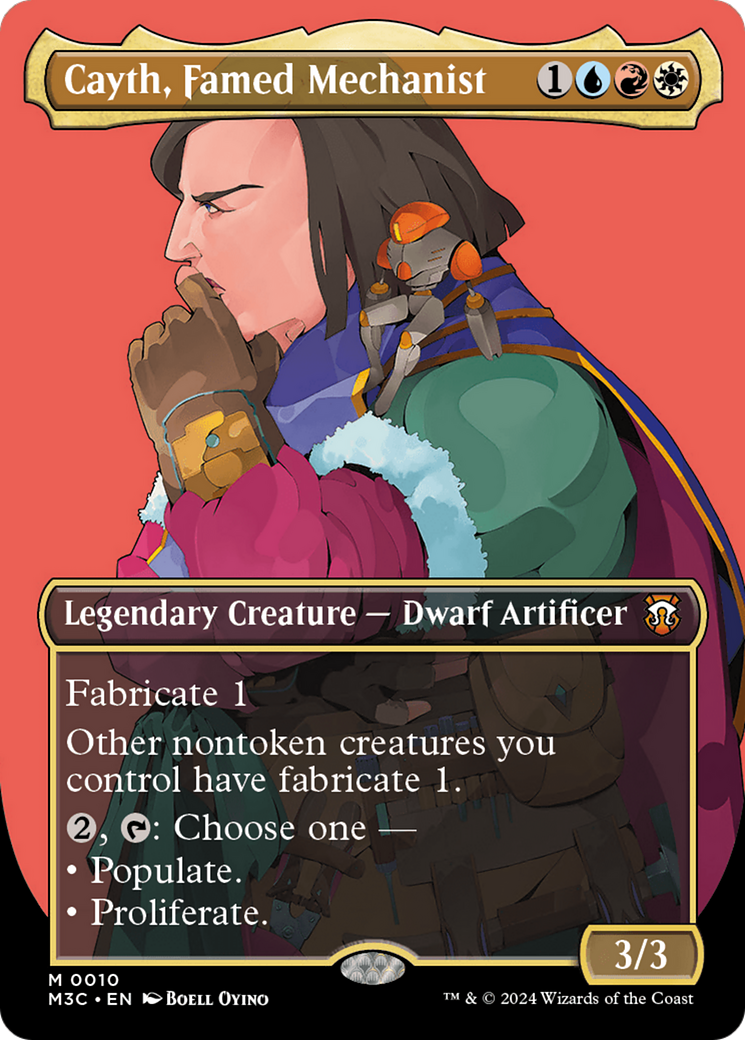 Cayth, Famed Mechanist (Borderless) [Modern Horizons 3 Commander] | Gate City Games LLC
