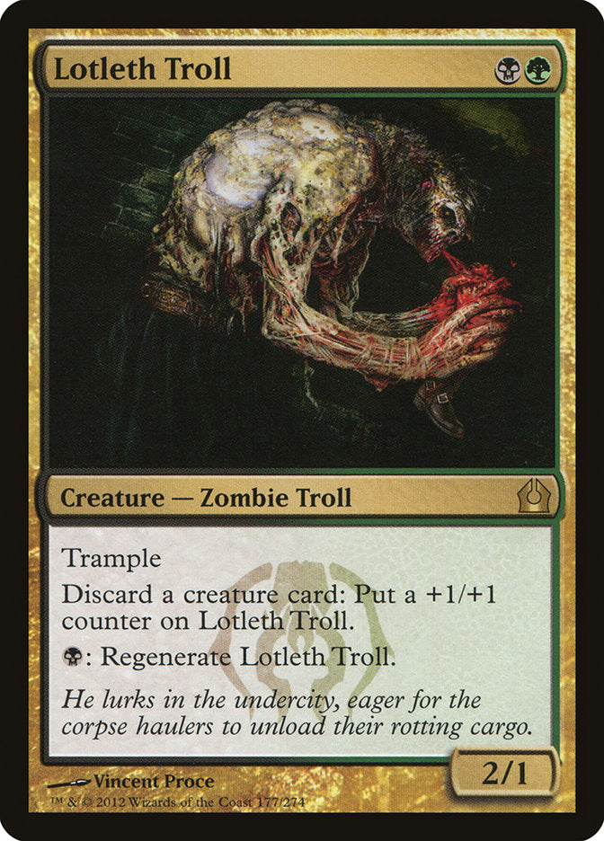 Lotleth Troll [Return to Ravnica] | Gate City Games LLC