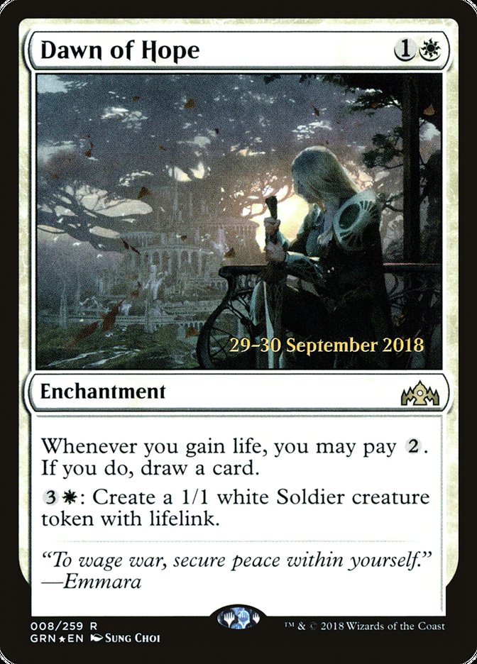 Dawn of Hope [Guilds of Ravnica Prerelease Promos] | Gate City Games LLC