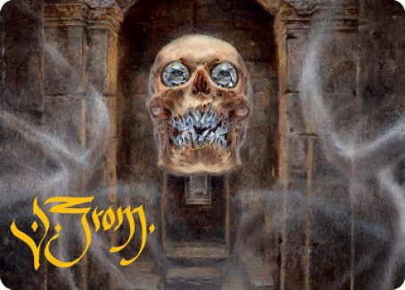 Demilich Art Card (Gold-Stamped Signature) [Dungeons & Dragons: Adventures in the Forgotten Realms Art Series] | Gate City Games LLC