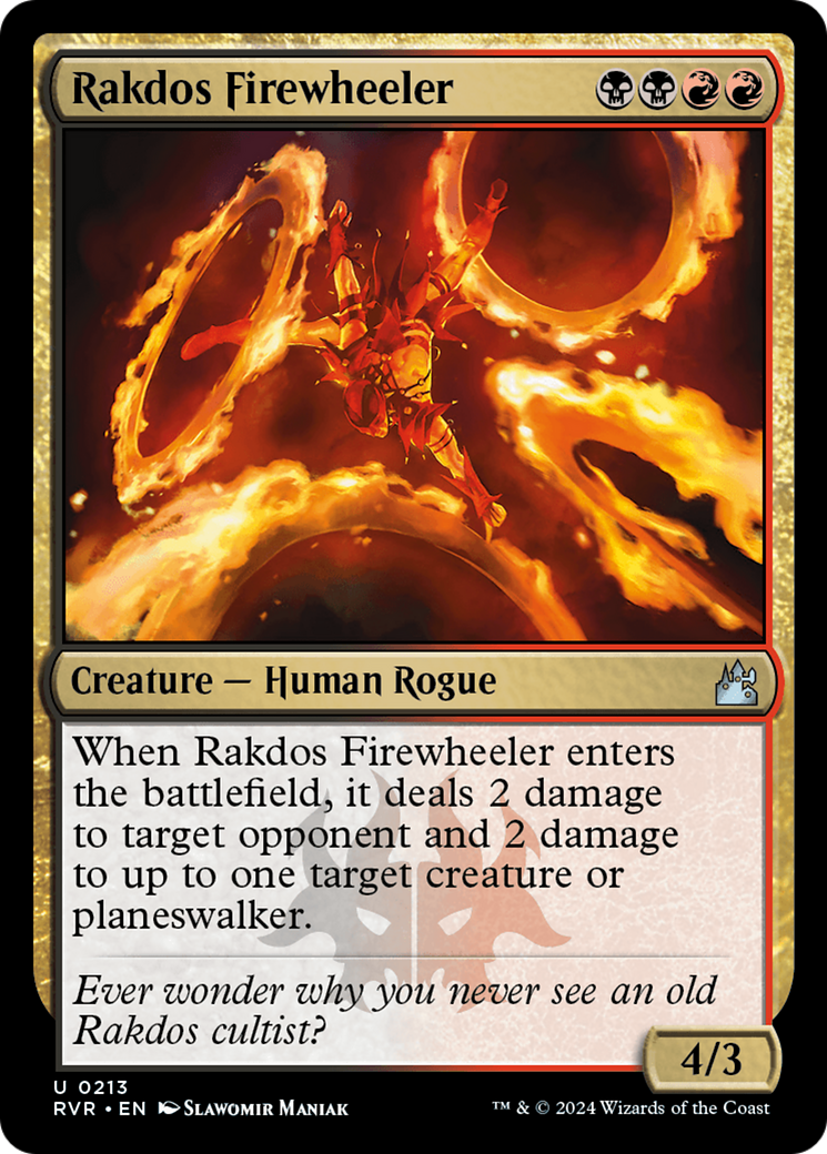 Rakdos Firewheeler [Ravnica Remastered] | Gate City Games LLC