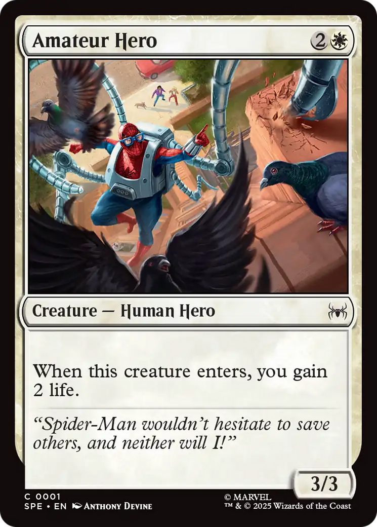 Amateur Hero [Marvel's Spider-Man: Eternal-Legal] | Gate City Games LLC