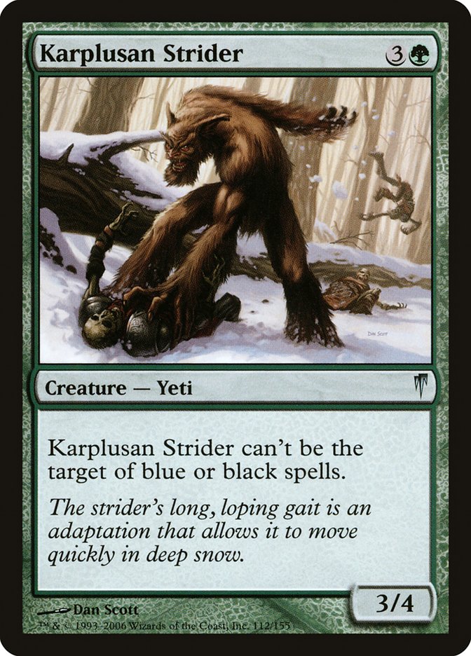 Karplusan Strider [Coldsnap] | Gate City Games LLC
