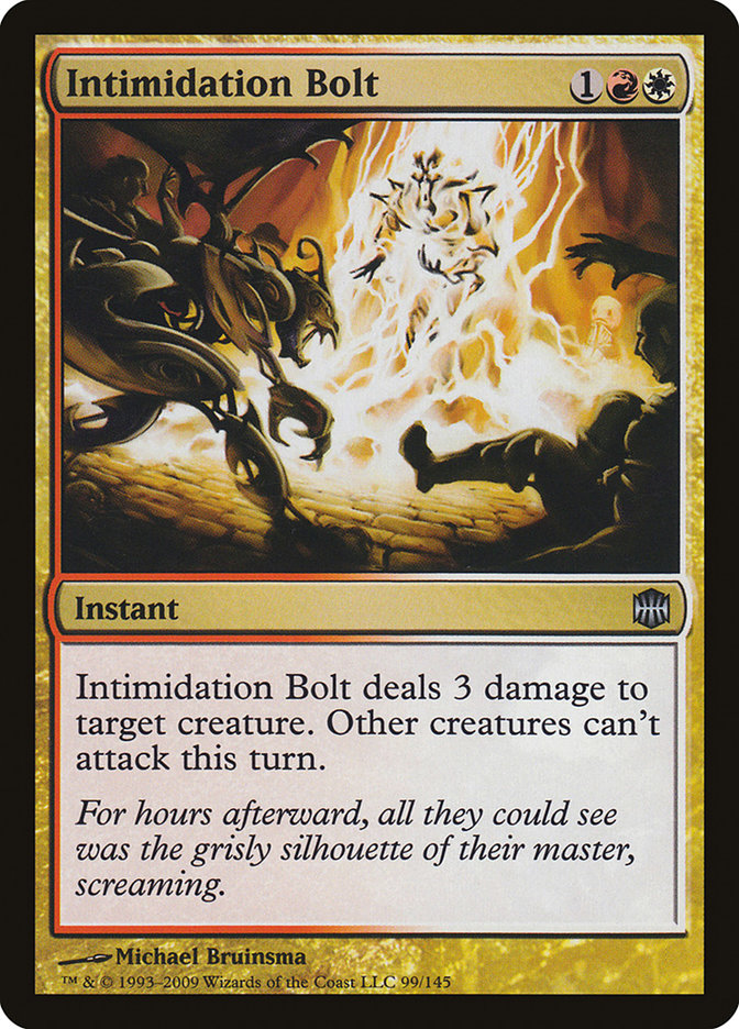 Intimidation Bolt [Alara Reborn] | Gate City Games LLC