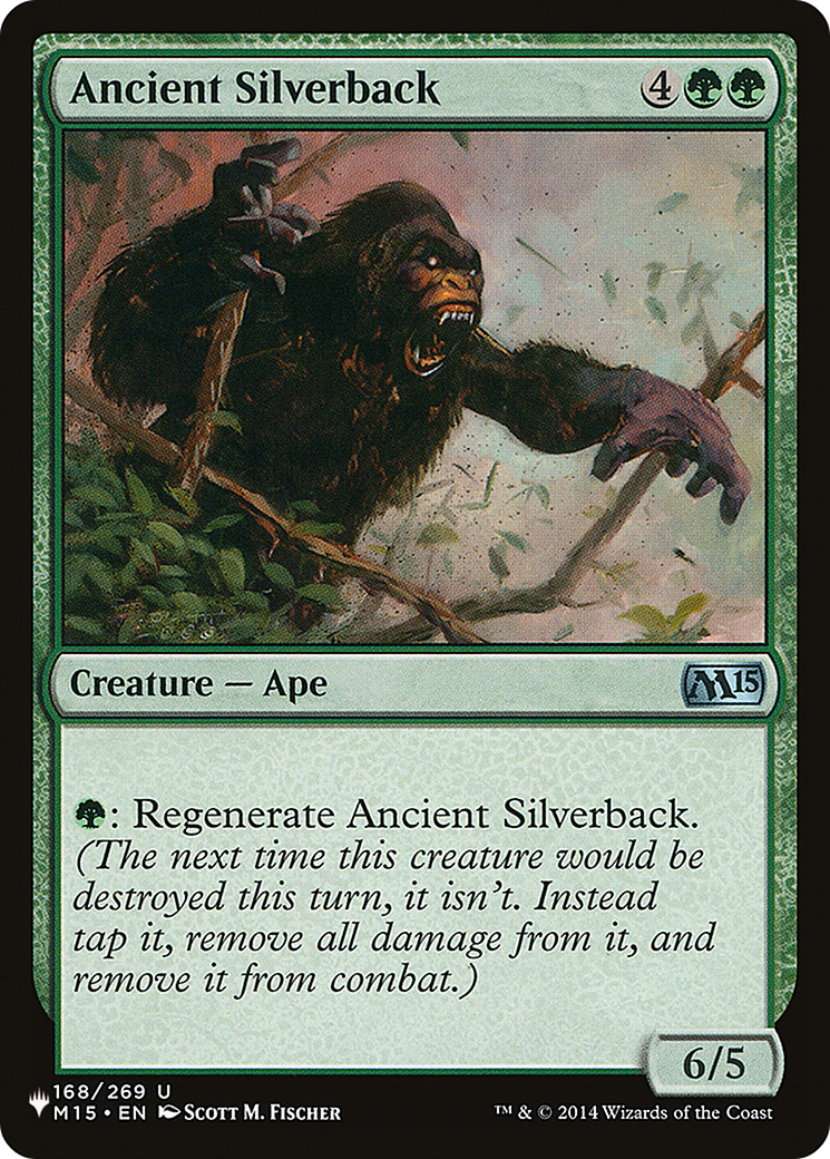 Ancient Silverback [The List Reprints] | Gate City Games LLC