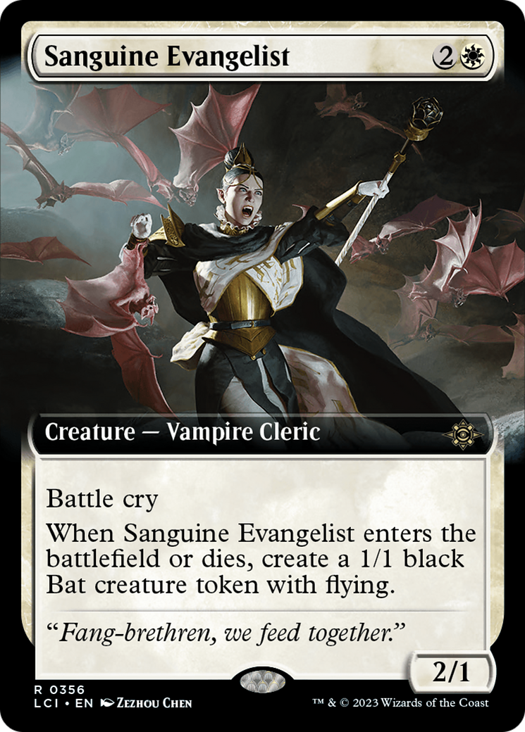 Sanguine Evangelist (Extended Art) [The Lost Caverns of Ixalan] | Gate City Games LLC