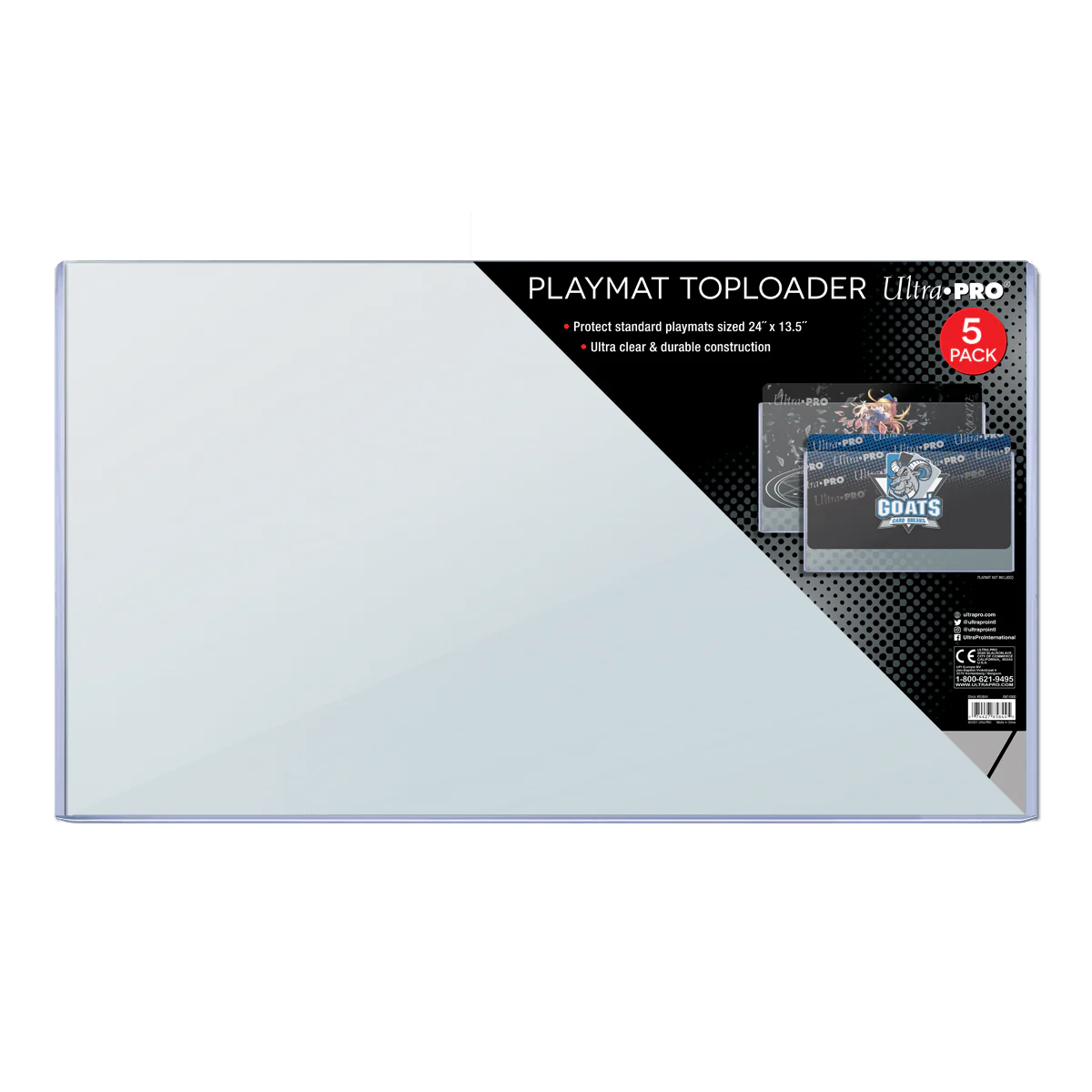 Ultra Pro Playmat Toploader 5pk | Gate City Games LLC