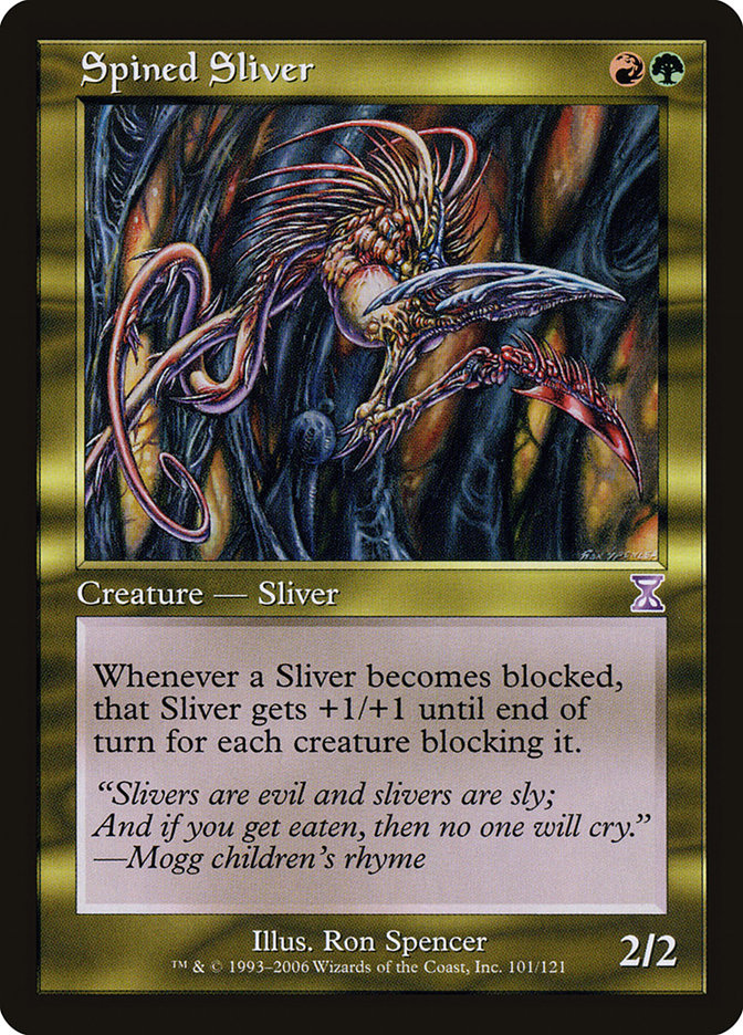 Spined Sliver [Time Spiral Timeshifted] | Gate City Games LLC