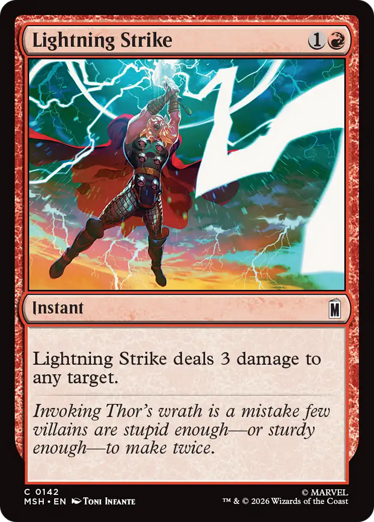 Lightning Strike [Marvel Super Heroes] | Gate City Games LLC