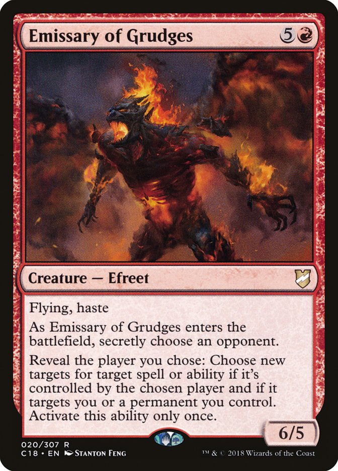Emissary of Grudges [Commander 2018] | Gate City Games LLC