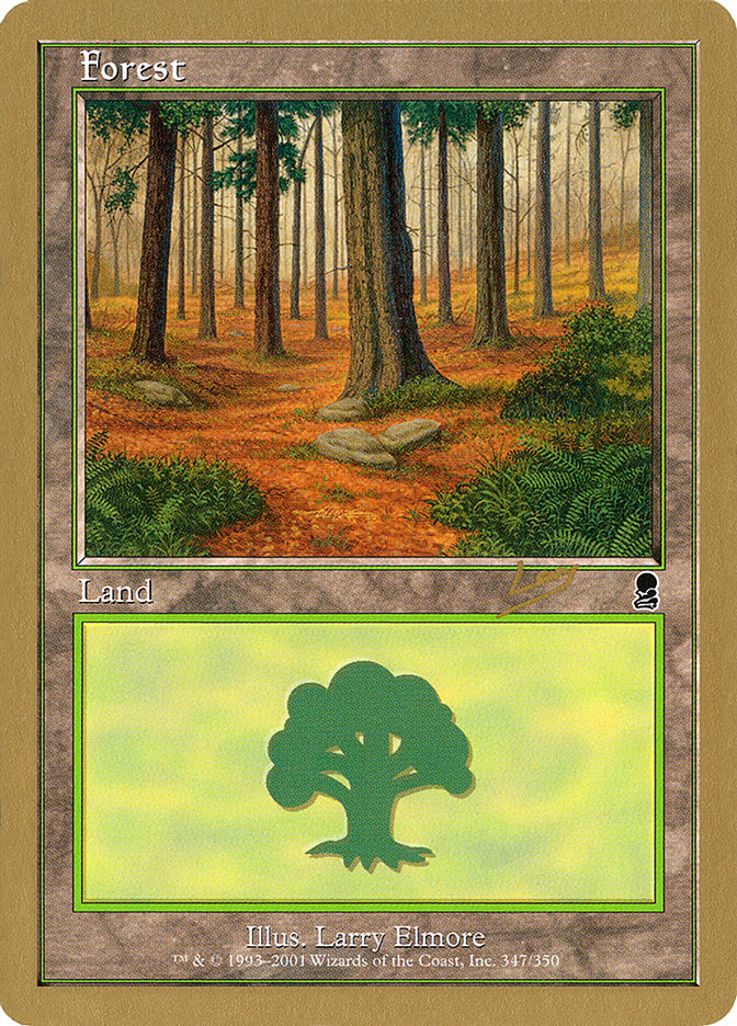 Forest (rl347) (Raphael Levy) [World Championship Decks 2002] | Gate City Games LLC