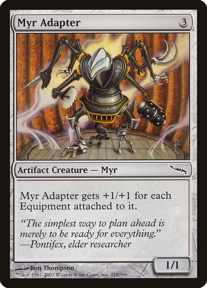 Myr Adapter [Mirrodin] | Gate City Games LLC