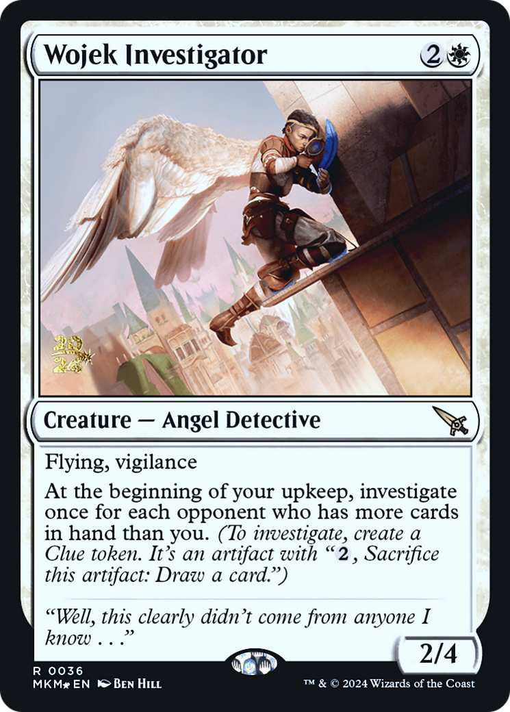 Wojek Investigator [Murders at Karlov Manor Prerelease Promos] | Gate City Games LLC