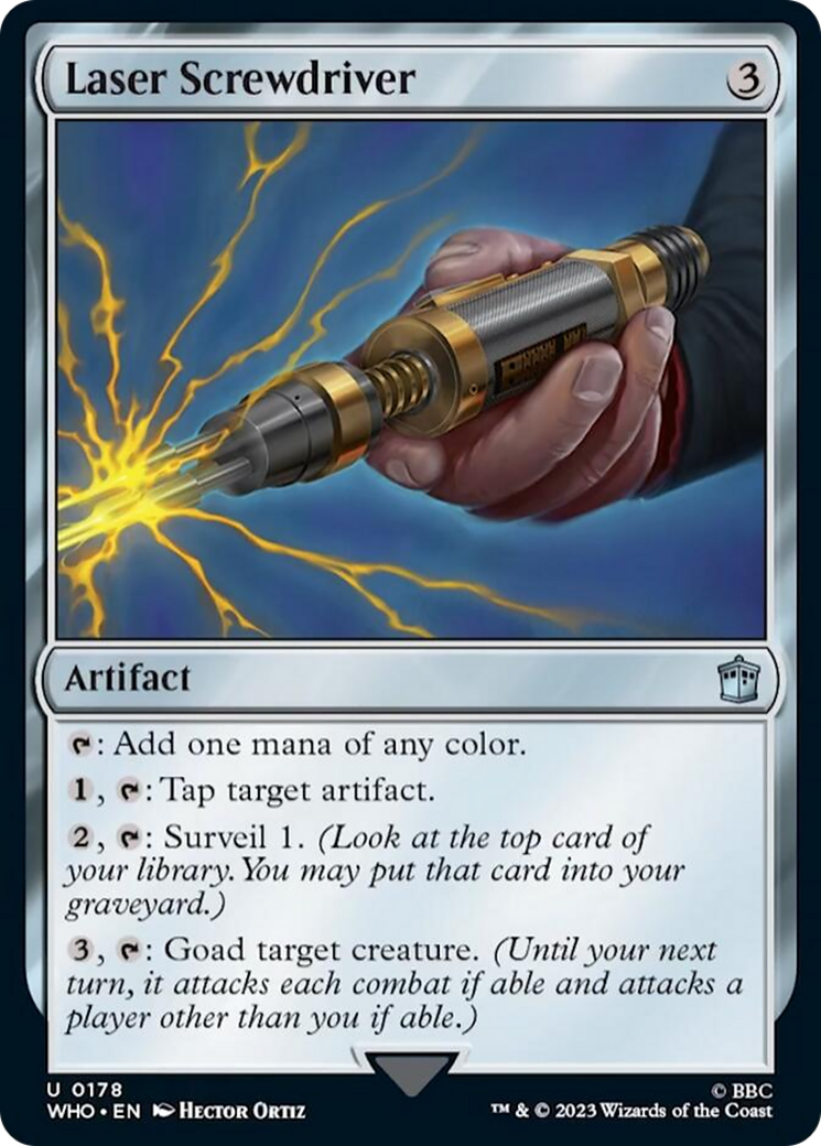Laser Screwdriver [Doctor Who] | Gate City Games LLC