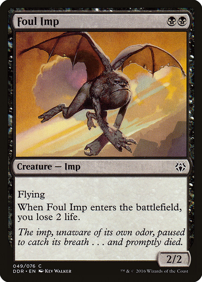 Foul Imp [Duel Decks: Nissa vs. Ob Nixilis] | Gate City Games LLC