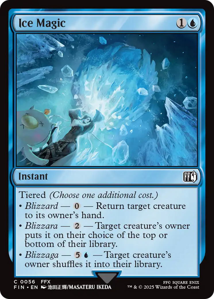 Ice Magic [FINAL FANTASY] | Gate City Games LLC