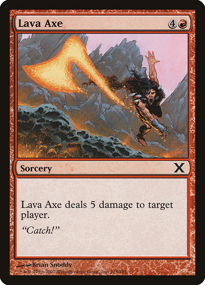 Lava Axe [Tenth Edition] | Gate City Games LLC