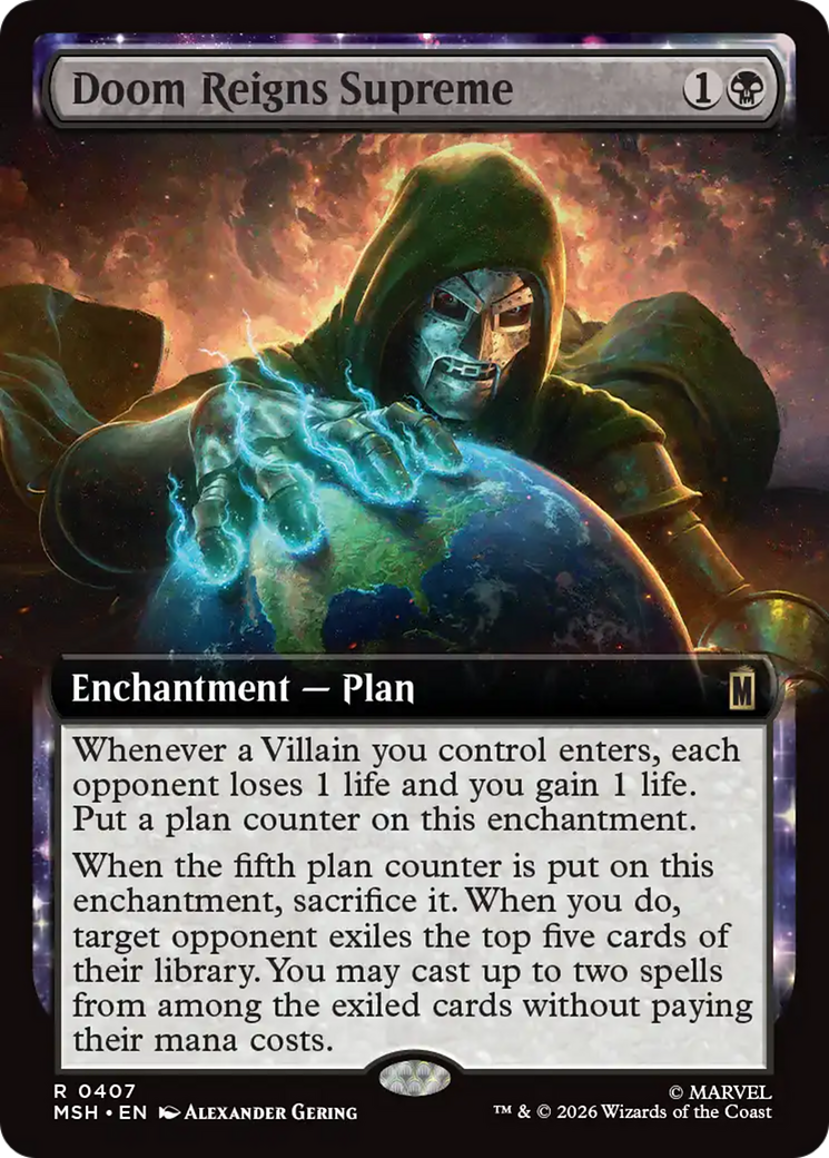 Doom Reigns Supreme (Extended Art) [Marvel Super Heroes] | Gate City Games LLC