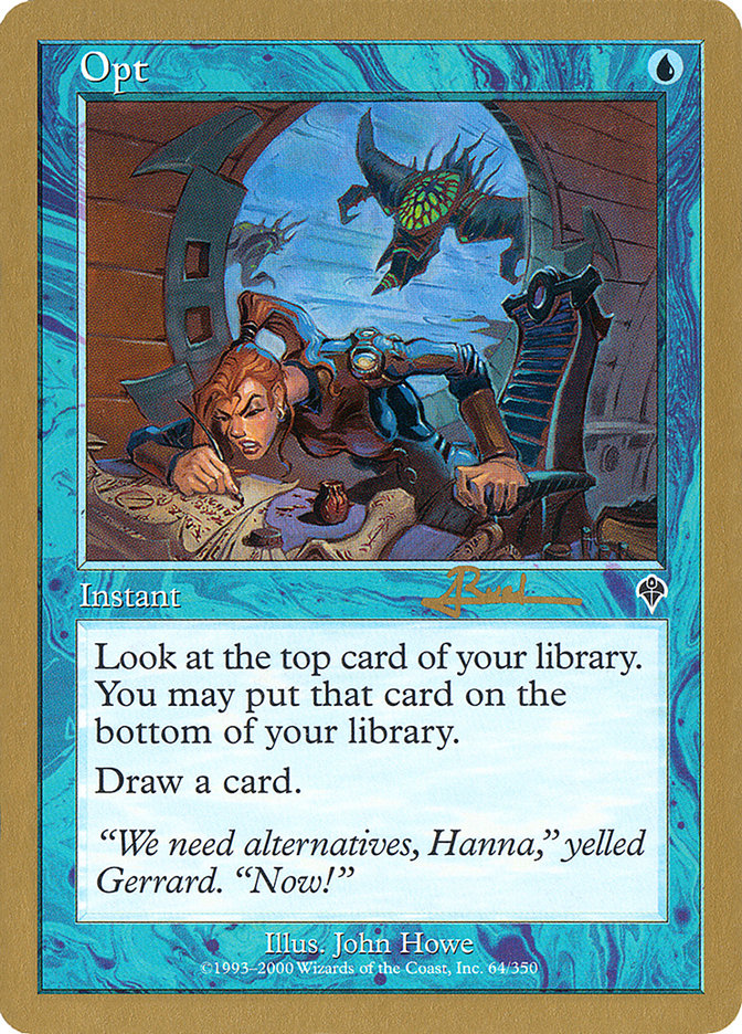 Opt (Antoine Ruel) [World Championship Decks 2001] | Gate City Games LLC