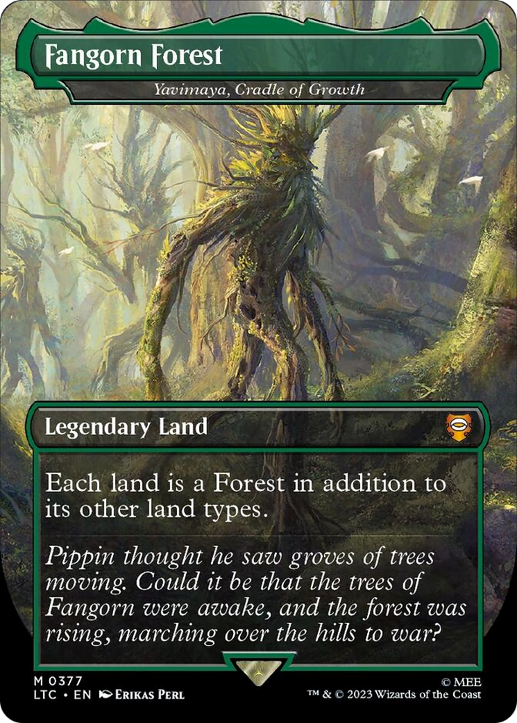 Fangorn Forest - Yavimaya, Cradle of Growth [The Lord of the Rings: Tales of Middle-Earth Commander] | Gate City Games LLC