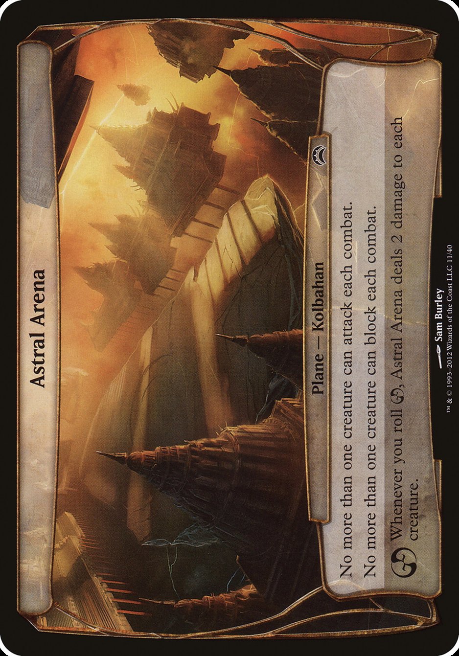 Astral Arena (Planes) [Planechase 2012 Planes] | Gate City Games LLC