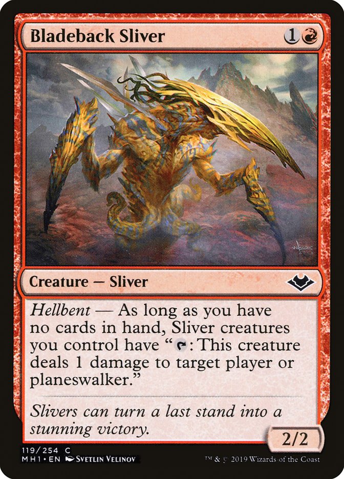 Bladeback Sliver [Modern Horizons] | Gate City Games LLC