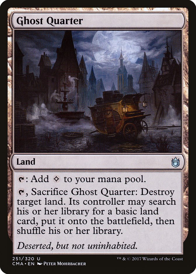 Ghost Quarter [Commander Anthology] | Gate City Games LLC