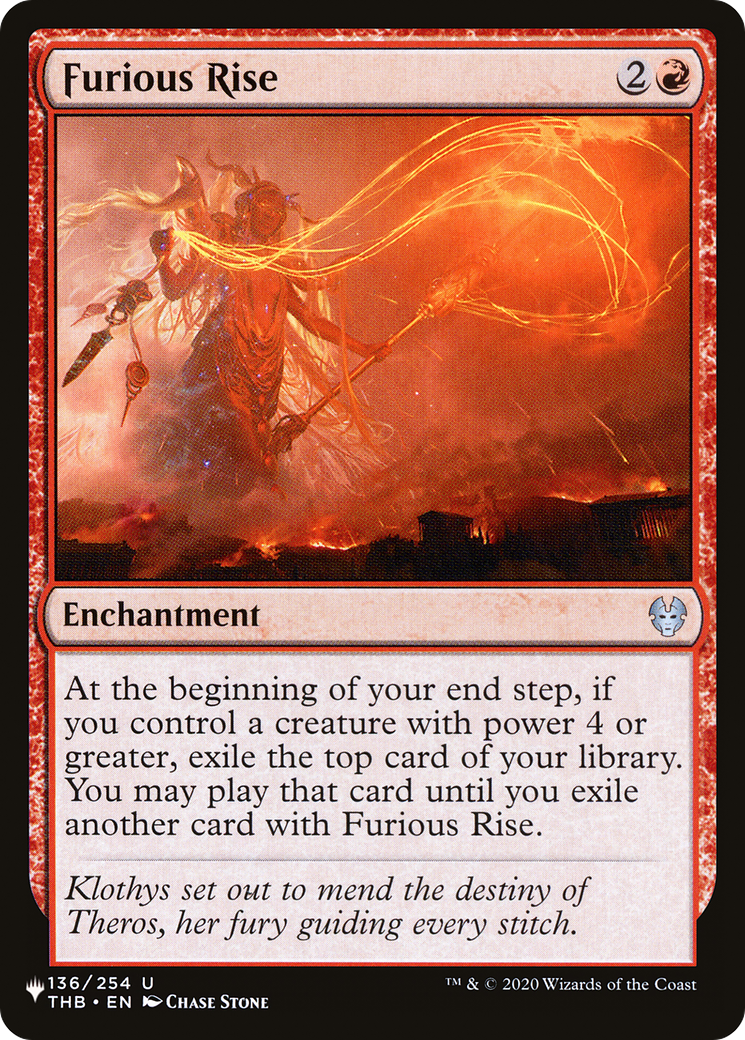 Furious Rise [The List] | Gate City Games LLC