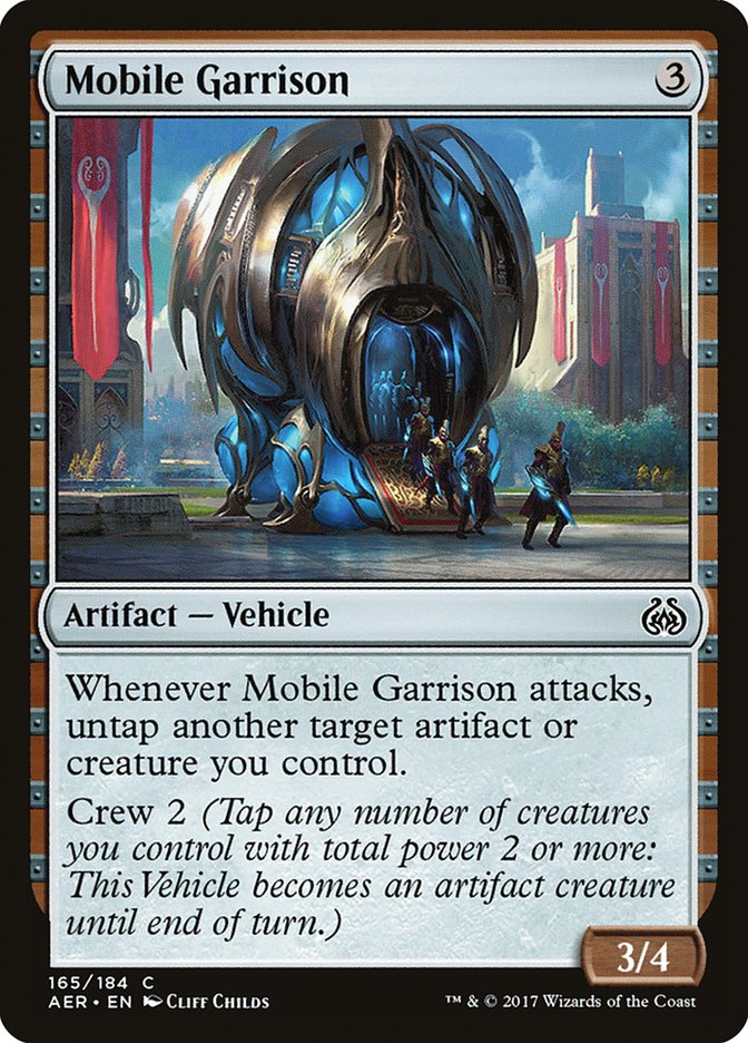 Mobile Garrison [Aether Revolt] | Gate City Games LLC
