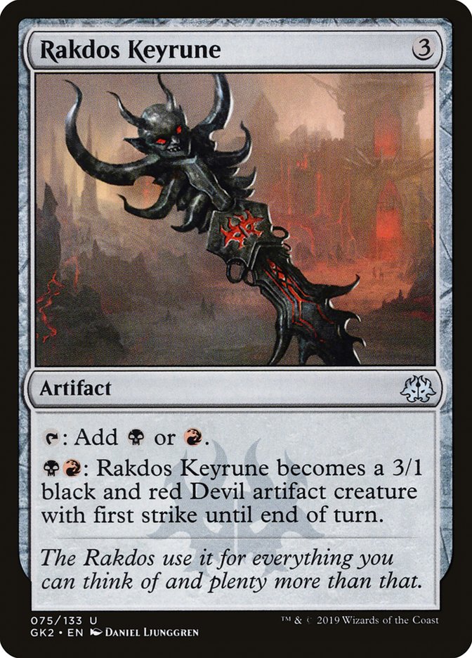 Rakdos Keyrune [Ravnica Allegiance Guild Kit] | Gate City Games LLC