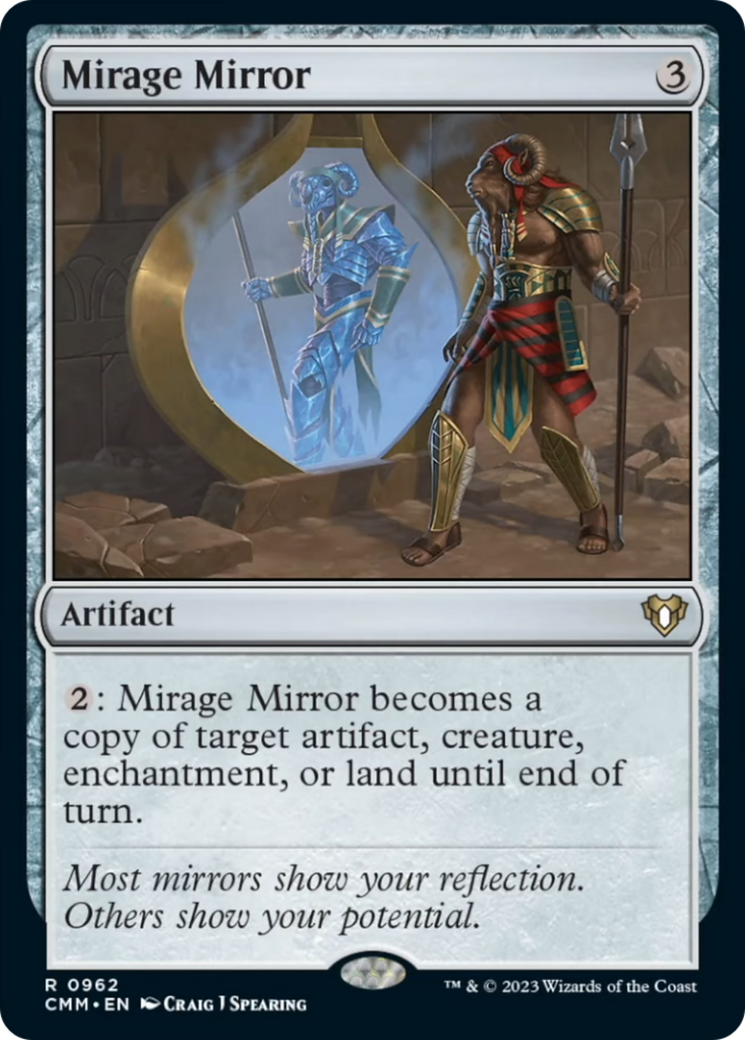 Mirage Mirror [Commander Masters] | Gate City Games LLC