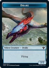 Drake // Insect (018) Double-Sided Token [Commander 2020 Tokens] | Gate City Games LLC