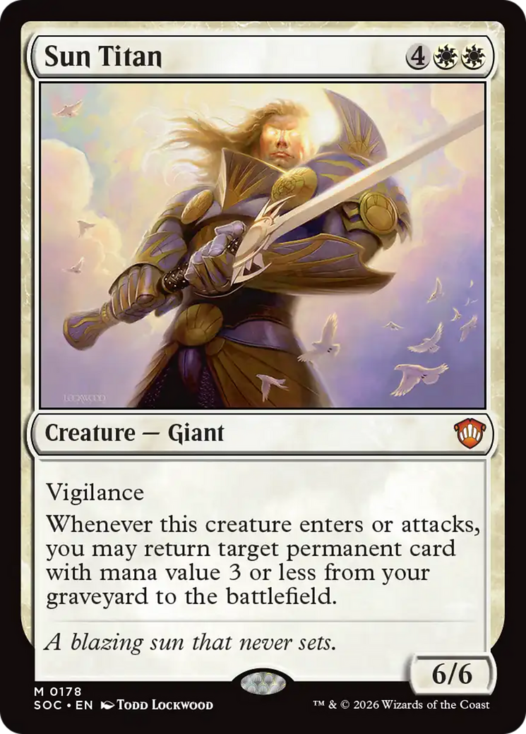 Sun Titan [Secrets of Strixhaven Commander] | Gate City Games LLC