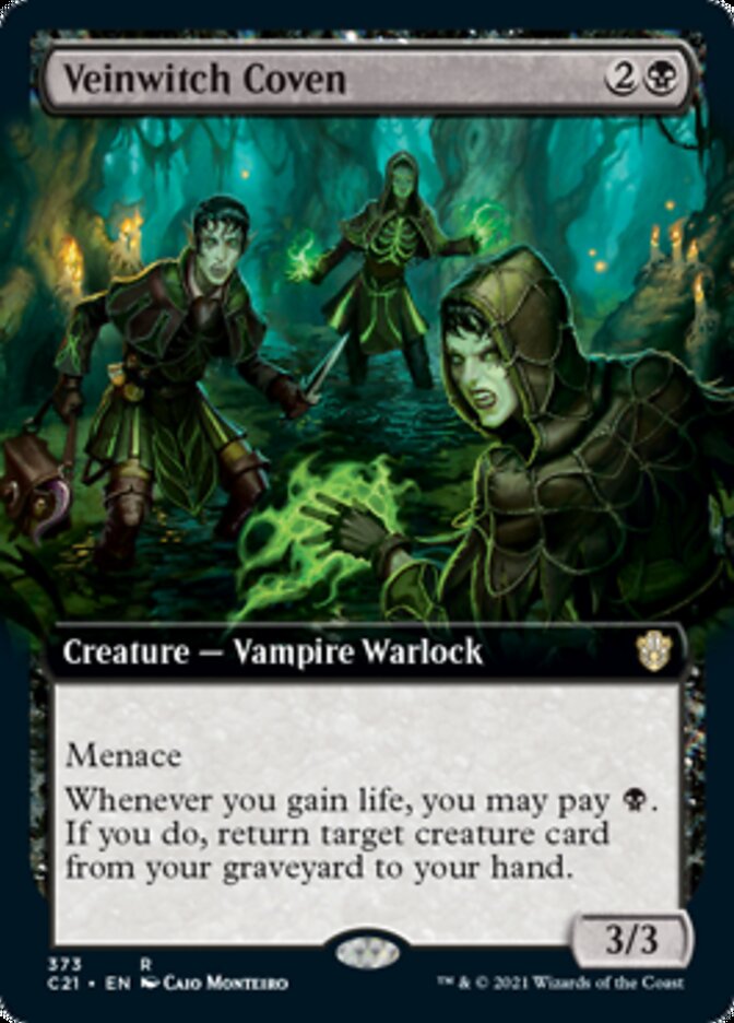 Veinwitch Coven (Extended Art) [Commander 2021] | Gate City Games LLC