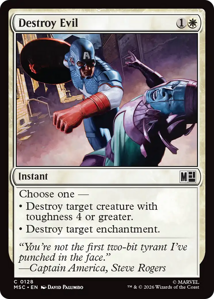 Destroy Evil [Marvel Super Heroes Commander] | Gate City Games LLC