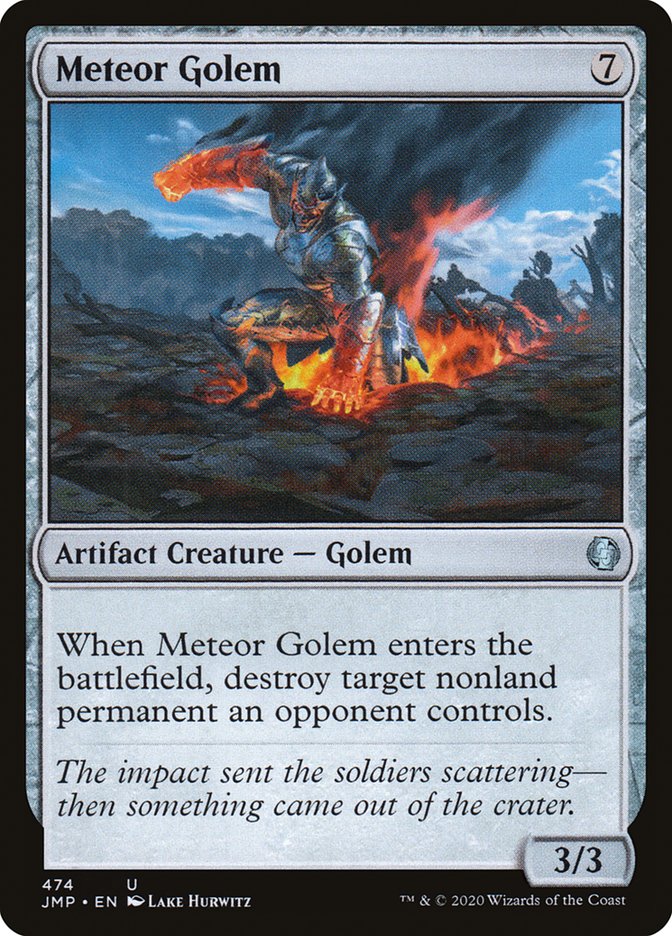 Meteor Golem [Jumpstart] | Gate City Games LLC