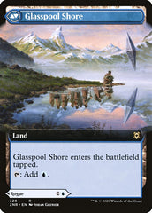 Glasspool Mimic // Glasspool Shore (Extended Art) [Zendikar Rising] | Gate City Games LLC