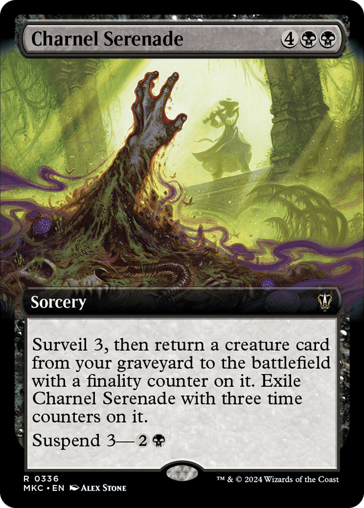 Charnel Serenade (Extended Art) [Murders at Karlov Manor Commander] | Gate City Games LLC
