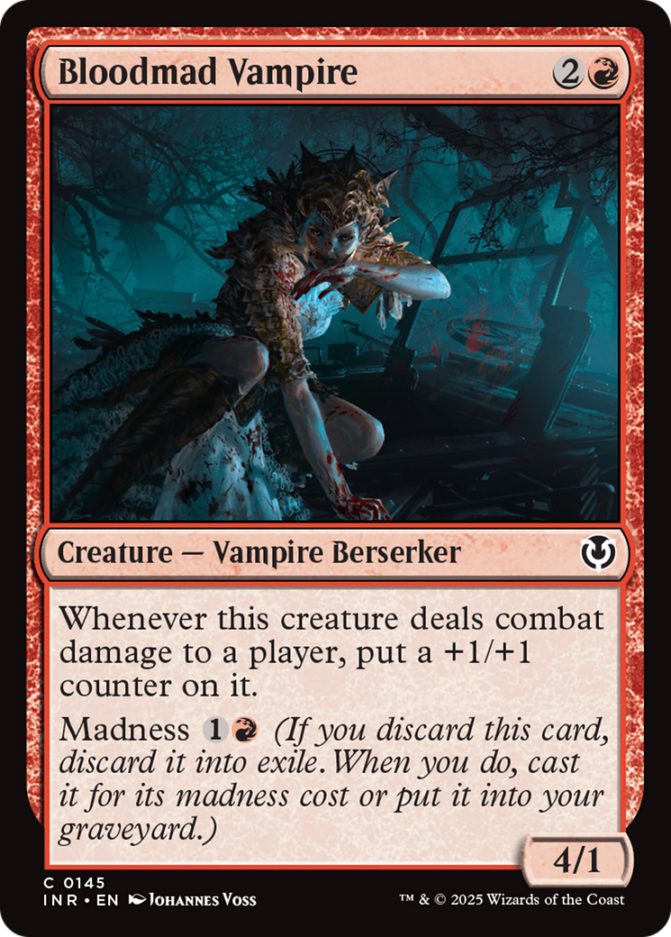 Bloodmad Vampire [Innistrad Remastered] | Gate City Games LLC