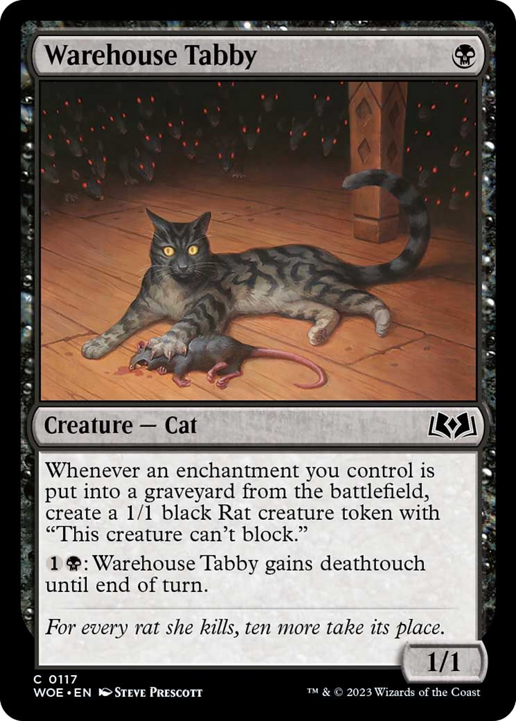 Warehouse Tabby [Wilds of Eldraine] | Gate City Games LLC