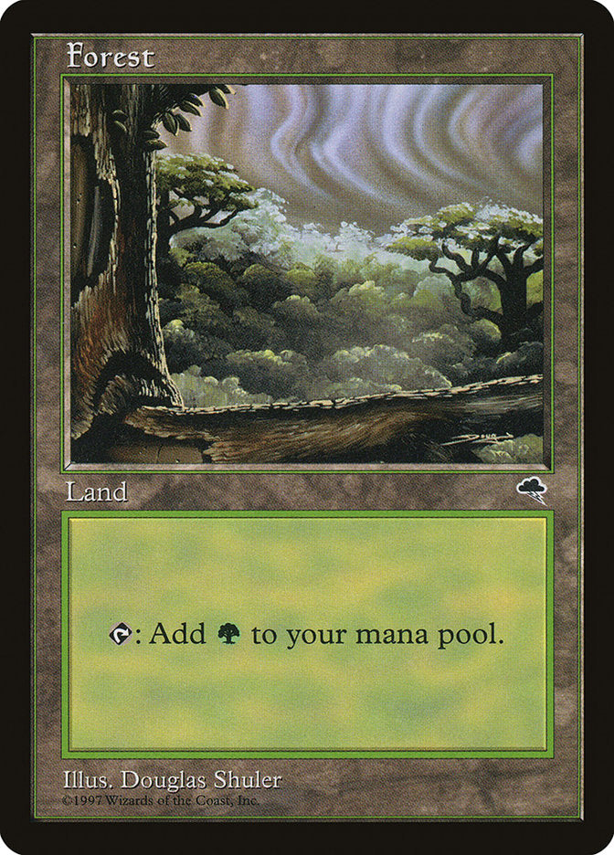Forest (Sky Visible Top Right) [Tempest] | Gate City Games LLC
