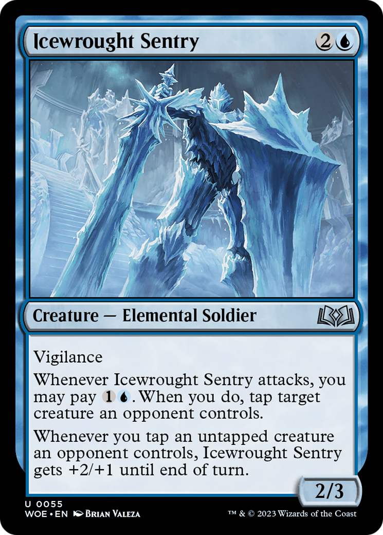 Icewrought Sentry [Wilds of Eldraine] | Gate City Games LLC