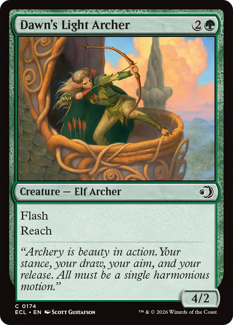 Dawn's Light Archer [Lorwyn Eclipsed] | Gate City Games LLC