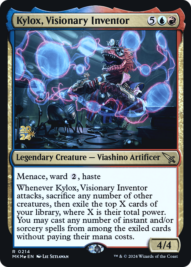 Kylox, Visionary Inventor [Murders at Karlov Manor Prerelease Promos] | Gate City Games LLC