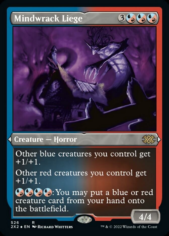 Mindwrack Liege (Foil Etched) [Double Masters 2022] | Gate City Games LLC