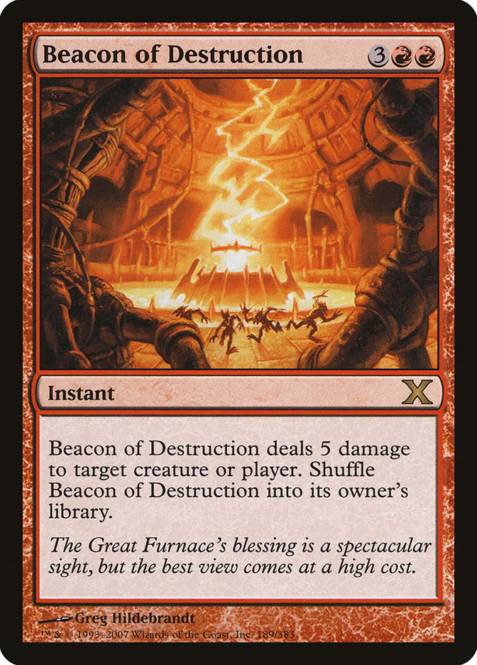 Beacon of Destruction [Tenth Edition] | Gate City Games LLC