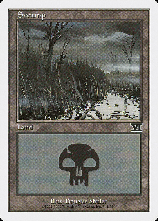 Swamp (341) [Classic Sixth Edition] | Gate City Games LLC