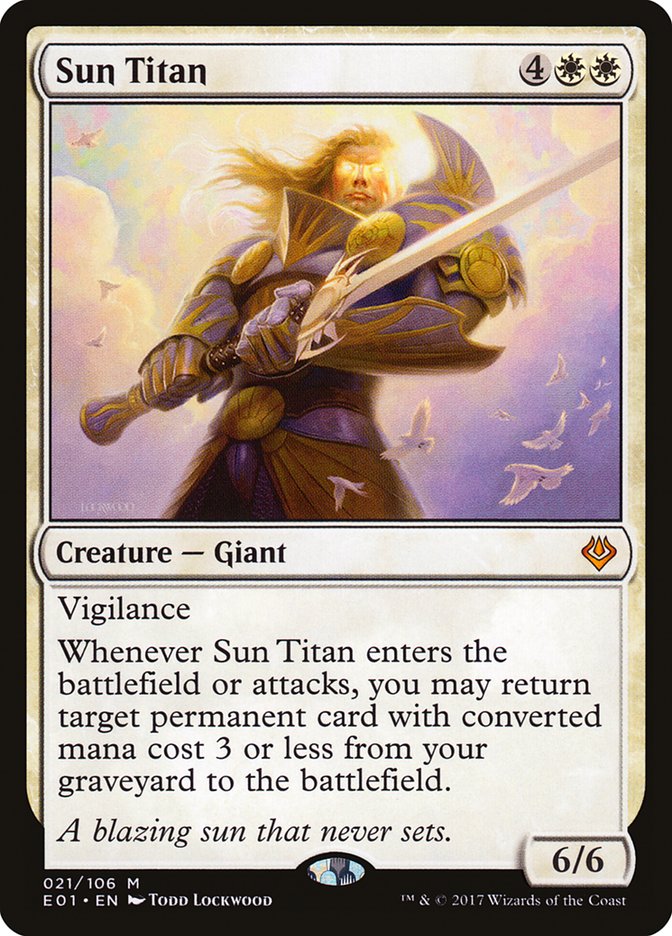 Sun Titan [Archenemy: Nicol Bolas] | Gate City Games LLC
