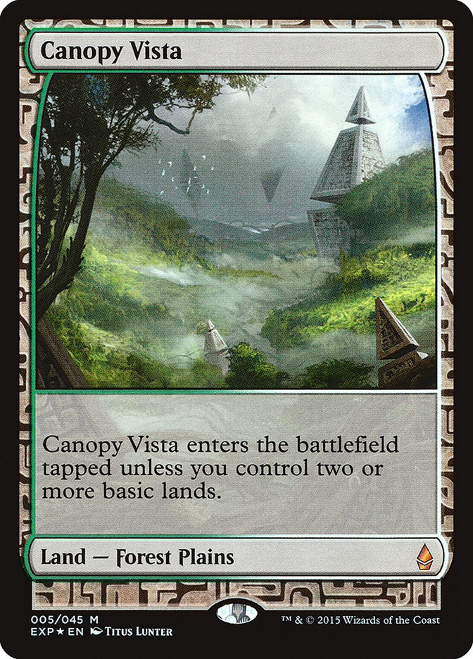 Canopy Vista [Zendikar Expeditions] | Gate City Games LLC
